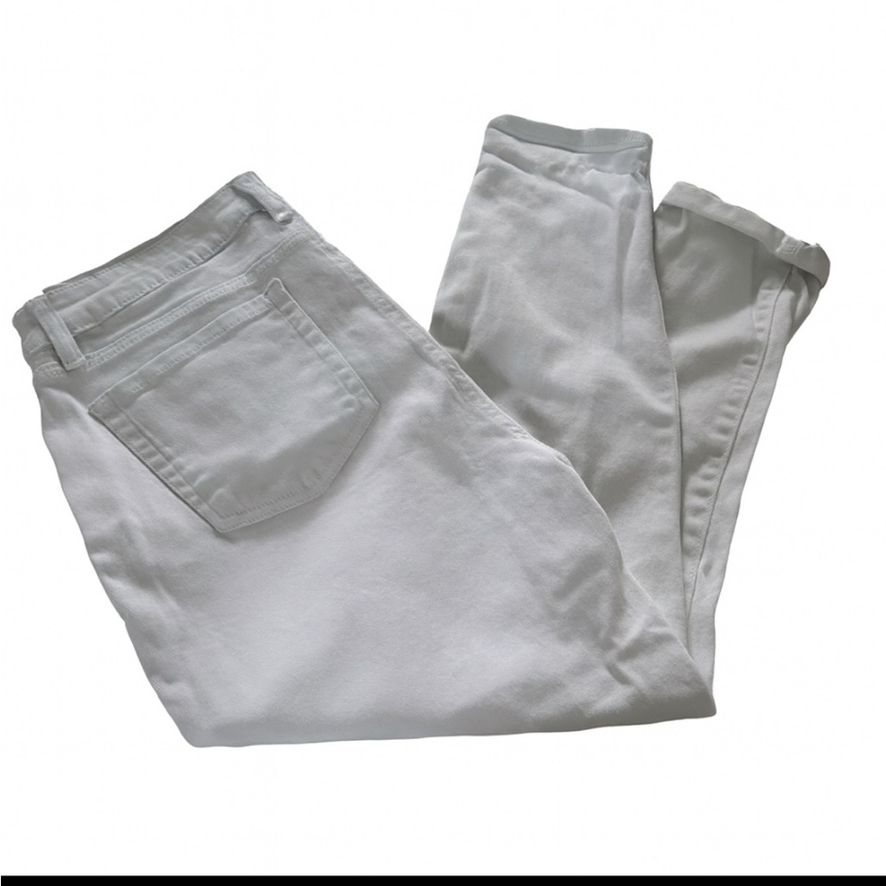 Chic! Women’s Style & Co white jeans size 14S